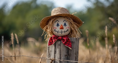 Scarecrow figure life scale...
