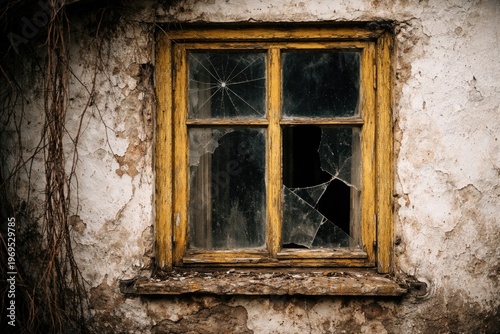 Close-up view of cracked ol...