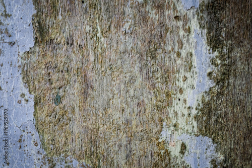 Abstract Weathered Wall Texture with Peeling Paint and Rough Surface Background