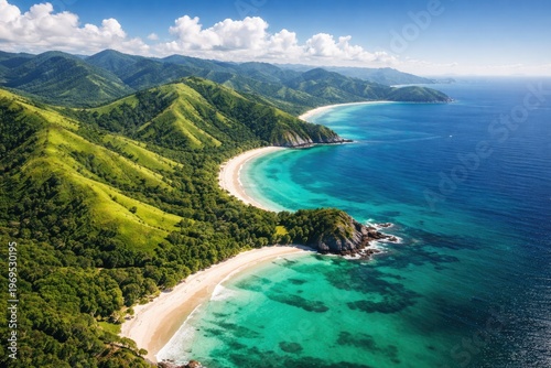 Stunning aerial perspective...