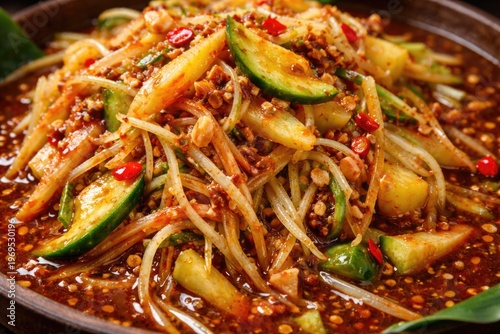 Close up of Rujak Aceh feat...
