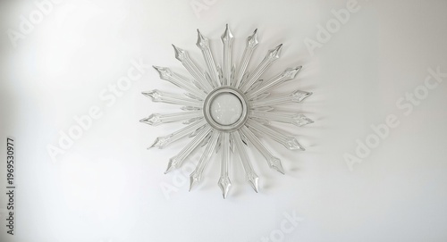 White wall backdrop in a vi...