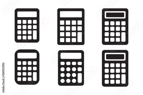 Calculator design for finance management, accounting tasks and business calculation use 
