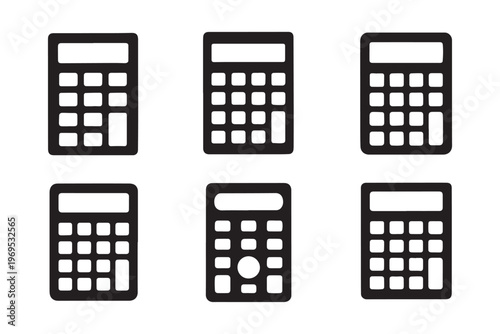 Calculator design for finance management, accounting tasks and business calculation use 
