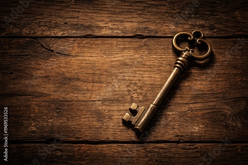 Antique skeleton key restin...