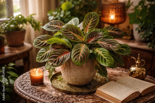 Cozy indoor scene with Mara...