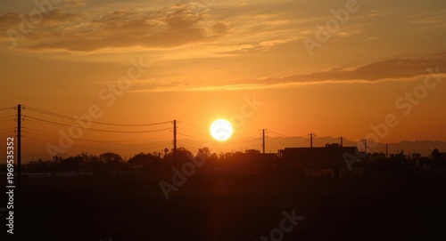 Sun ascending to color the ...