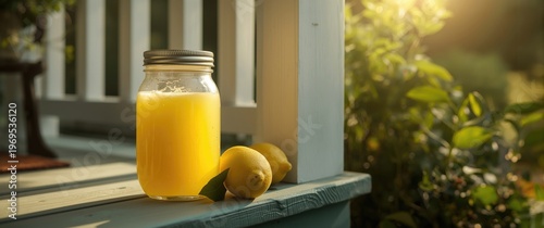 Summer afternoon with a jar...