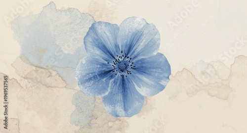 softly blended watercolor t...