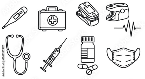 Medical equipment and health care tools.