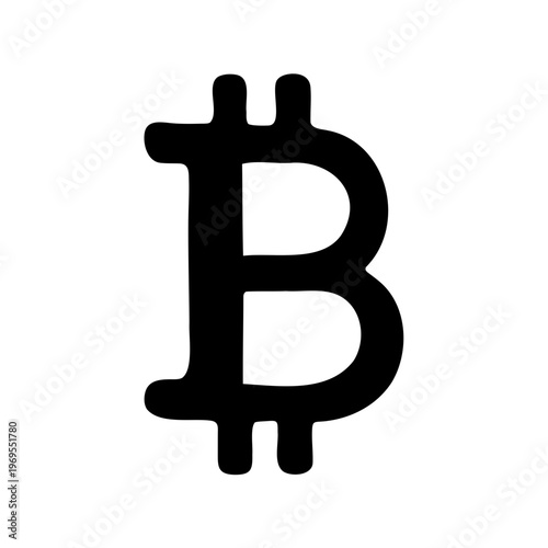 Bitcoin Symbol Represents Decentralized Digital Currency and Modern Financial Transactions on Blockchain