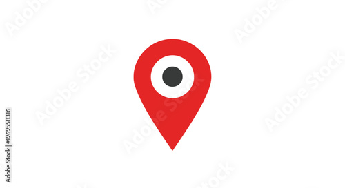 Free Download A simple red location pin icon. - GFXLoad