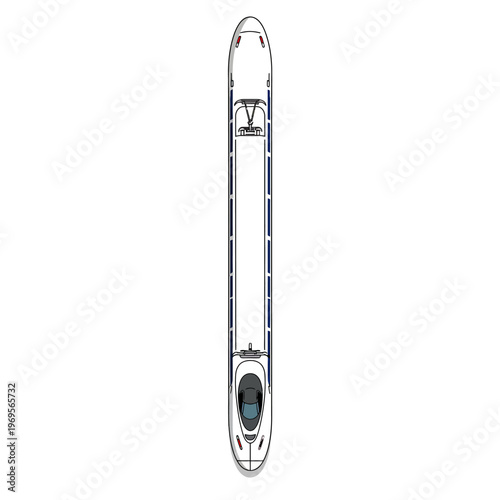 Inflatable Stand Up Paddle Board Design.