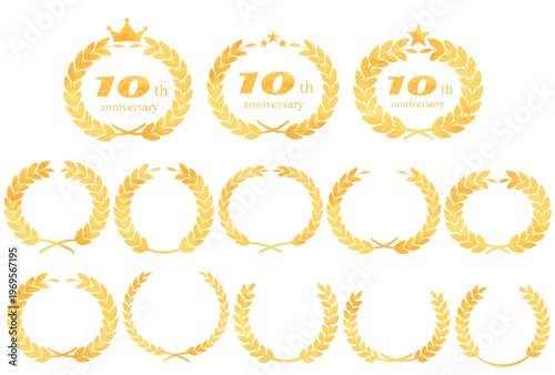 月桂冠 周年記念 アニバーサリーエンブレムイラストセット