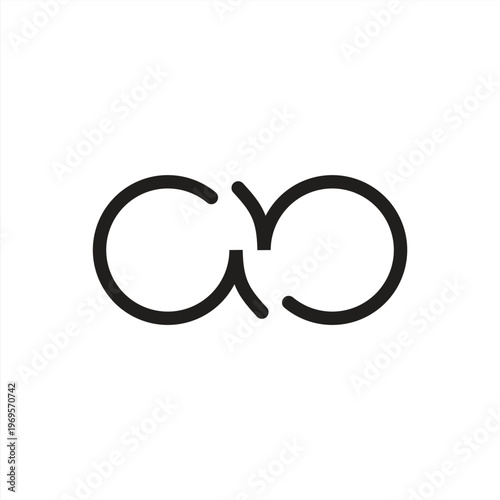 AB a b letter design logo logotype concept with serif font and elegant style vector illustration.