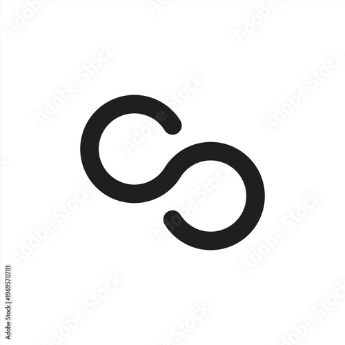 AB a b letter design logo logotype concept with serif font and elegant style vector illustration.