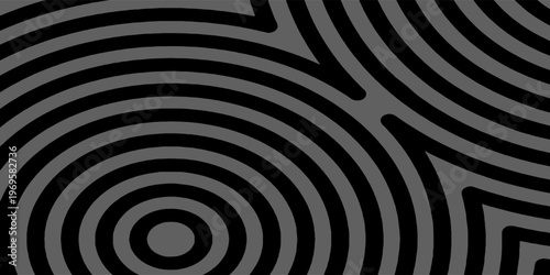 High-impact abstract background featuring a seamless isometric cube pattern with vibrant purple and black diagonal stripes.