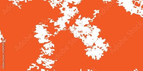 Abstract red grunge background with artistic ink splashes and colorful watercolor paint splatters on a textured vector illustration pattern