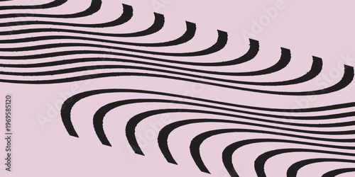 Modern abstract background featuring a seamless geometric pattern of interconnected crimson red Y-shapes on a crisp white field. modern design