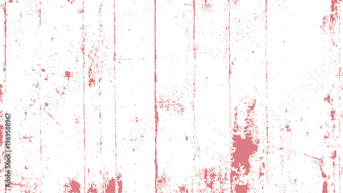Red and white grunge textured background with vertical lines and paint splatters distressed finish