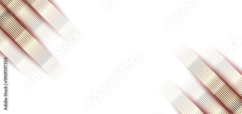 ゴールドとピンクの斜めストライプが重なる上品で華やかなラグジュアリー抽象背景