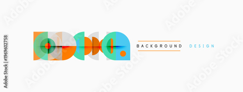 Abstract geometric shapes, vibrant colors, modern design elements. Background pattern suitable for digital projects.