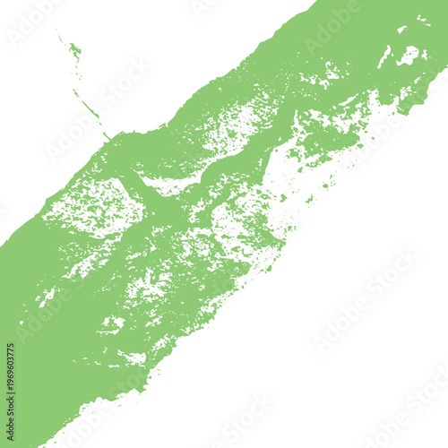 Distressed light green grunge texture with white splattered paint effect