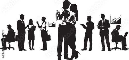 Morning city park with family having fun in the park,boys walking the dog,man talking on phone, women sitting on bench, two guys reading a book under tree,City lifestyle of people in Summer time