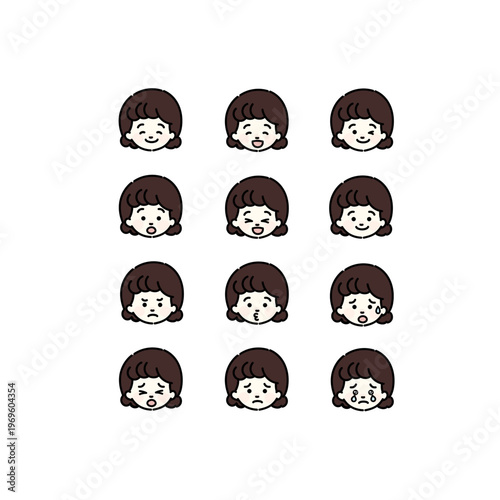 子供の表情詰め合わせ1