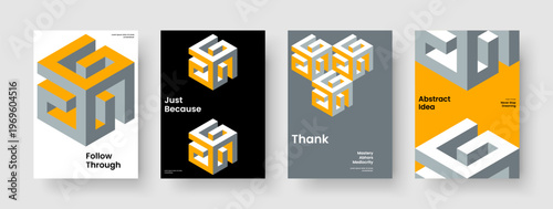 Isolated Business Presentation Layout. Creative Brochure Template. Geometric Flyer Design. Background. Banner. Report. Poster. Book Cover. Brand Identity. Pamphlet. Leaflet. Catalog. Magazine