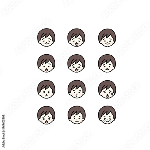 子供の表情詰め合わせ2