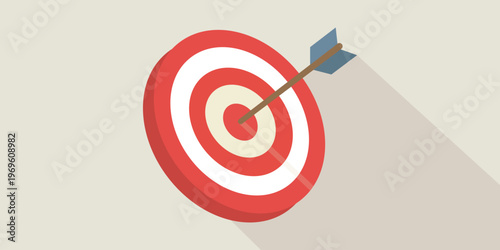 Bullseye: A perfectly placed arrow hits the bullseye, a symbol of precision, focus, and achieving the intended target.