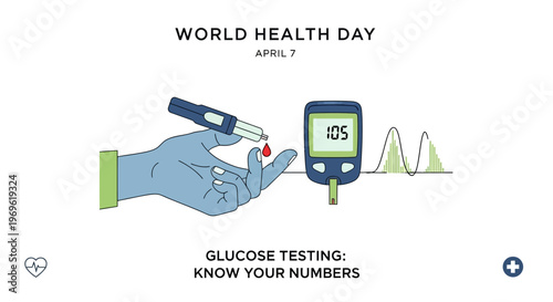 World Health Day: Glucose Testing for Diabetes Awareness and Health Monitoring