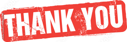 Thank You Vector Rubber Stamp