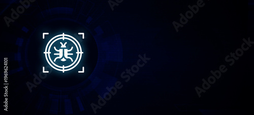 Cyber security concept of software bug detection and vulnerability scanning in digital infrastructure