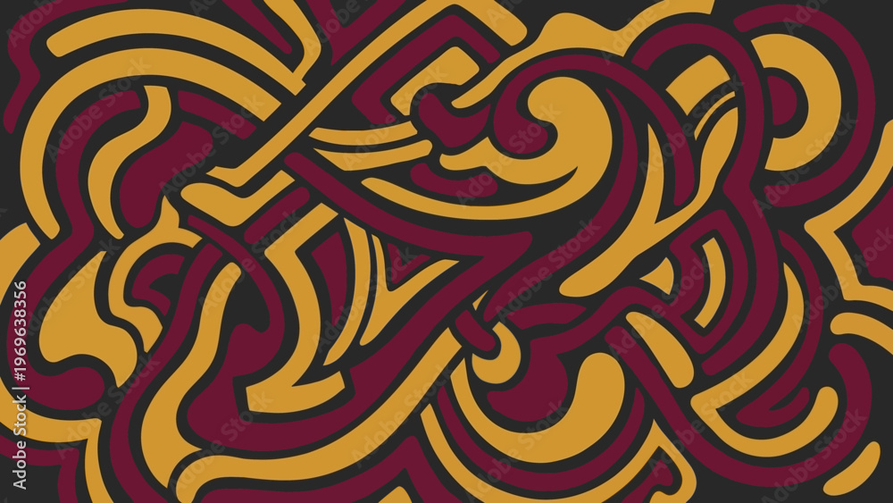 Fototapeta premium Celtic Knot Design Pattern Art.