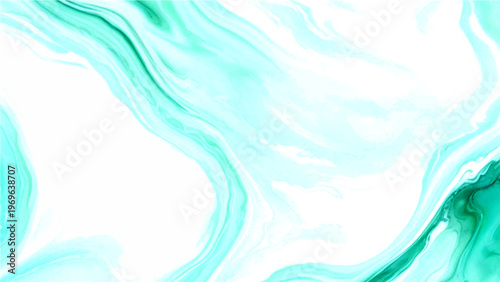 Fluid aqua abstract modern design aesthetic wavy patterns elegant swirling motion tranquil artistic creation dynamic background decorative element.