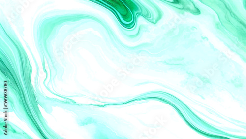 Abstract aqua fluid art marble texture, dynamic waves, artistic design, liquid paint, fluid backdrop, elegant surface.