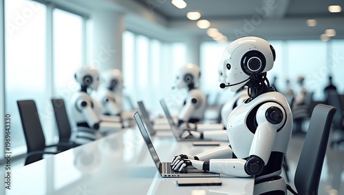 robots call center 