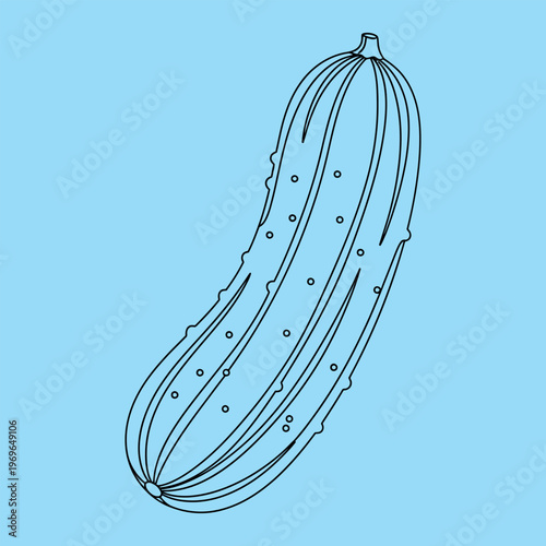 Minimalist line of a paper grocery bag with dotted pattern paper bag shopping bag handle