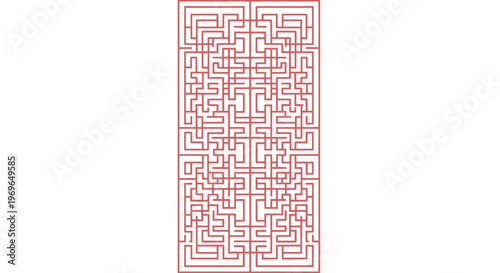 Intricate Lattice Pattern: A close-up view unveils an elaborate, symmetrical lattice pattern, exuding a sense of order and artistic intricacy. 