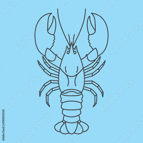 Minimalist red line of a hand holding a smartphone with social media red line hand holding smartphone