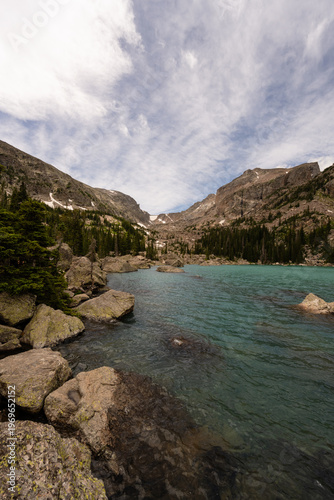 Lake Haiyaha in Rocky Mountain National Park