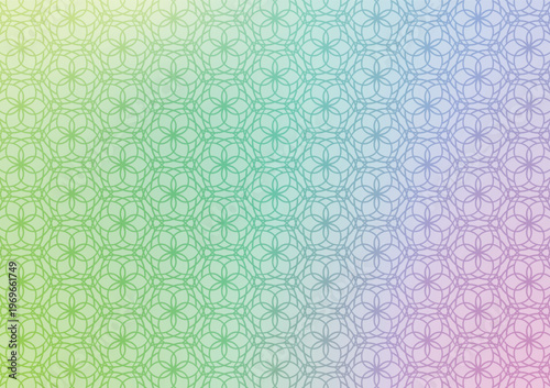 Dynamic seamless line structure with balanced visual harmony