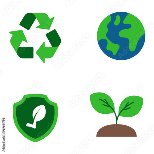 Eco Friendly Symbols