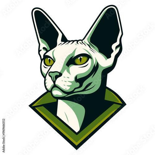 Don sphynx vector and illustration