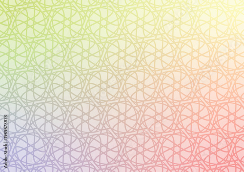 Elegant abstract pattern with flowing radiant geometric line design