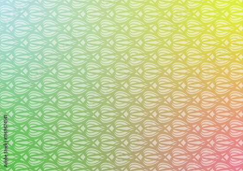 Dynamic radiant pattern with elegant flowing abstract line texture