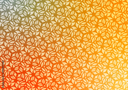 Elegant flowing gradient with seamless abstract geometric line pattern