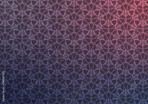 Soft seamless lines with vibrant gradient abstract pattern design